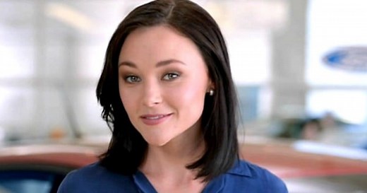 Meet the 'Ford ad girl': The woman behind those unforgettable car commercials.