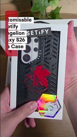 Casetify x Evangelion case and wallet first look for Samsung Galaxy S26 Ultra ‪@Casetify‬