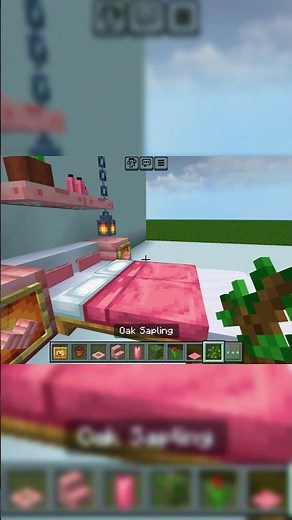 “This Minecraft Bed Design is TOO Cute 😍 | Easy Bedroom Build”
