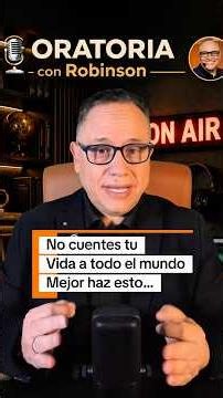 Lo importante de la Oratoria al hablar de tu vida - Curso de Oratoria Online