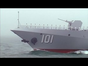 Propaganda-Parade: China präsentiert neuen Lenkwaffenzerstörer | DER SPIEGEL