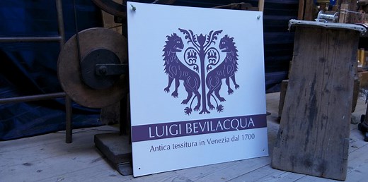 Tessitura Luigi Bevilacqua: luxury furnishing fabrics production in Venice