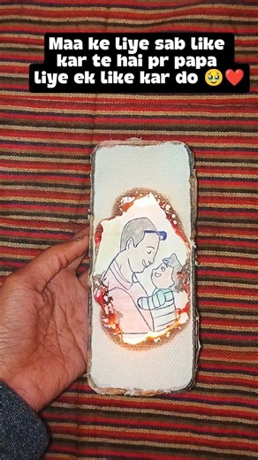 father and son love ❤️ touching #papa​ #fathersday​ #trending​ #viral​ #art​ #fatherdaughter​