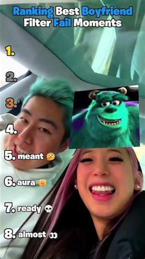 Ranking Best Boyfriend Filter Fail Moments