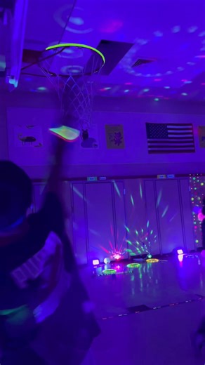 🪩✨ Bright lights awesome students = one unforgettable Glow Party! Student Success Club knows how to have fun! 🎉 | Evergreen Elementary School Yreka