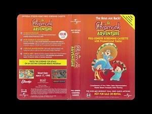 Opening to The Chipmunk Adventure (1998 Screener VHS)