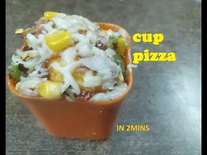 Cup pizza|| easy Mug pizza recipe| instant 1 minute cup pizza| mug||cup pizza cake