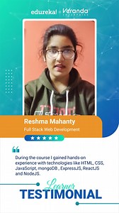 Real Stories. Real Impact. Hear how Edureka helped learners upskill and transform their careers! 🚀 : : #Edureka #RidiculouslyCommitted #TeamEdureka #LearnWithEdureka #Upskilling #Onlinelearning #Onlinecertification | edureka