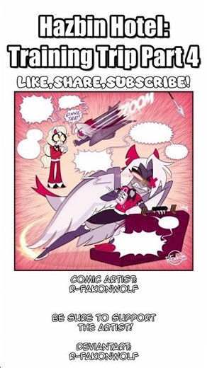 Training Trip Part 4 | Hazbin Hotel Comic Dub