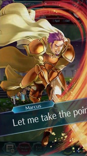 Marcus Critical Quotes - Fire Emblem Heroes #Shorts #Nintendo #FireEmblem