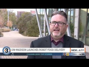 UW-Madison housing launches robot delivery service