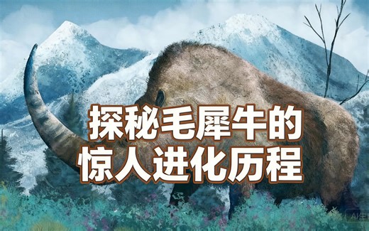 [中配]探秘毛犀牛的惊人进化历程 - Earth 2.0