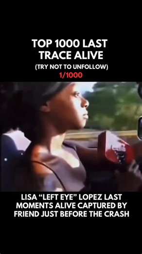 Last Trace Alive | On April 25, 2002, Lisa “Left Eye” Lopes, one-third of the hugely successful R&B/hip-hop trio TLC, was killed in a car accident in La... | Instagram