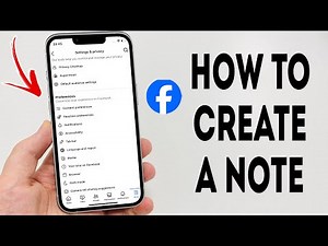 How To Create A Note On Facebook - Full Guide