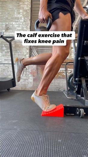 The calf exercise that fixes knee pain #basketballbiology #kneepain #kneepainrelief