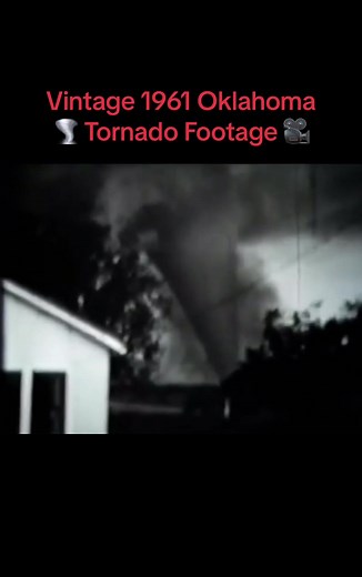 Vintage May 6, 1961 Cheyenne Oklahoma Tornado Footage