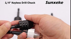 Sunxeke 2Pcs Keyless Chuck 1/32" to 1/8" Quick Change Replace for Dremel 4486 Rotary Tools Compatible with 4486 Drill Keyless Bit 395 3000 4000 4300 8220 7300 etc.