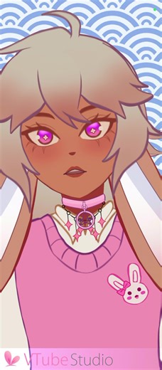 testing out my vtuber model 🧎#vtuber #vtubestudio #live2d #vtubing