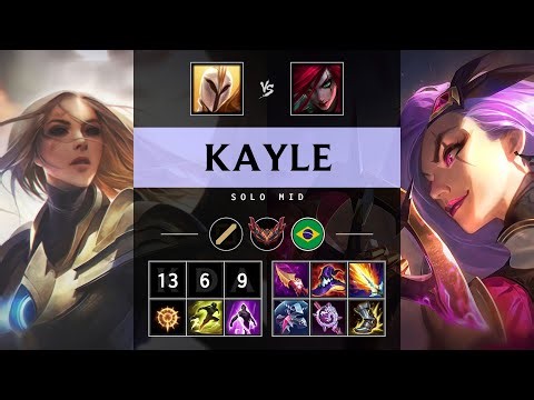 Kayle Mid vs Katarina - BR Grandmaster Patch 25.20