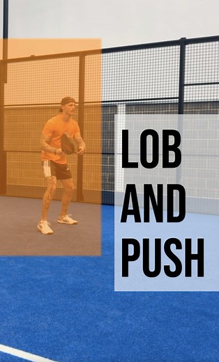 Padel Lob Tip for Beginners: Always Push the Net After a Successful Lob