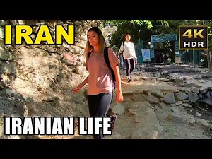Real Life in IRAN : Exploring Tehran's Majestic Mountains 2024