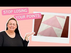 Flying Geese Block: Accurate Points Every Time