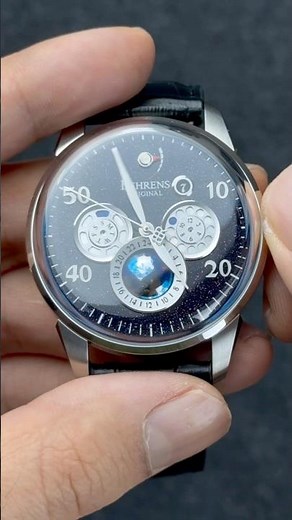 BEHRENS Star Trek Watch — Space-Inspired Mechanical Timepiece | Miyota 9015 & Multi-Complication