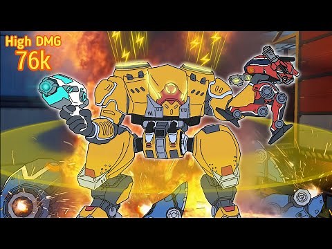 RailGun 16 BRICKHOUSE , Mech Arena funny video .