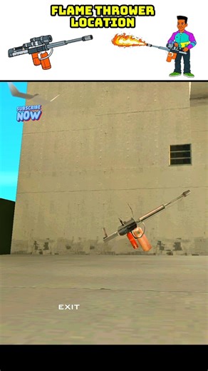 How to get the Flame Thrower in GTA San Andreas #gtasanandreas #memes