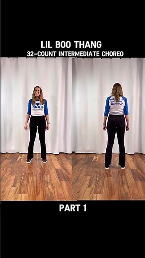 Lil Boo Thang 32-count intermediate choreo: Part 1