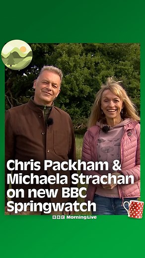 “The heart of the programme is still the same.” In celebration of 20 years since Springwatch began, presenters Chris Packham and Michaela Strachan tell us what to expect from the new series. You can watch tonight at 8pm or on iPlayer. | BBC Morning Live