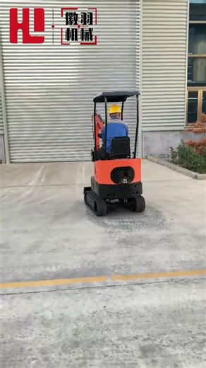 Mini Excavator, Test Run, Operation, 1 Ton, Garden Digger #excavator #construction #machinery #1ton