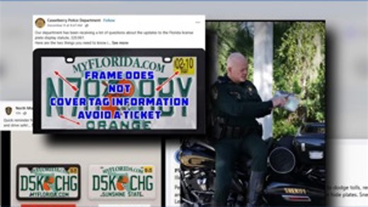 The Florida plate debate continues