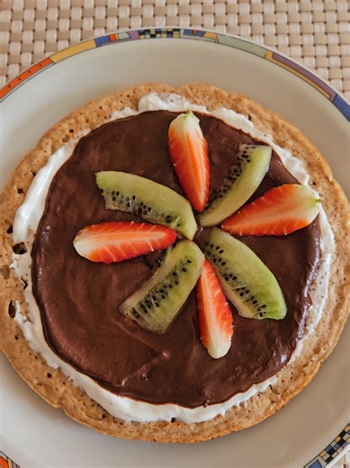 Però è venuto da dio>> #pancake #breakfast #fitfood #gym #gymmotivation