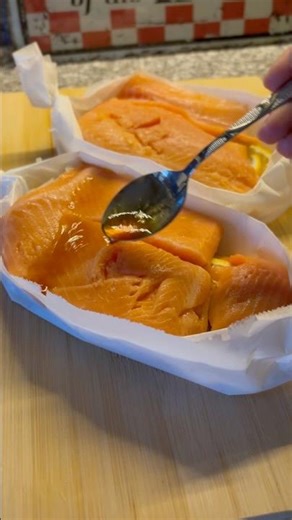 15-Minute Orange Salmon 🍊 #somone #salmon #salmondinner #recipe #fyp