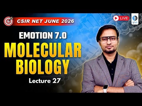 Operon (Ara Operon) – Dual Regulation | Molecular Biology | CSIR NET June 2026 | Lec 27 | IFAS