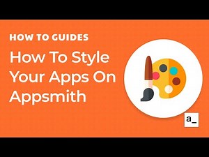 How To Style Your Apps On Appsmith