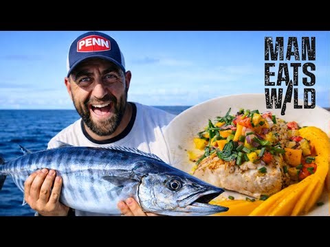 Man Eats Wild X PENN | How to Cook Salsa Wahoo