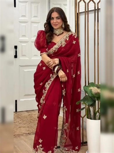 Saree Mein Patola👌#karan preeta cute couple🥰#viralvideo#love#comedy💯💯💯