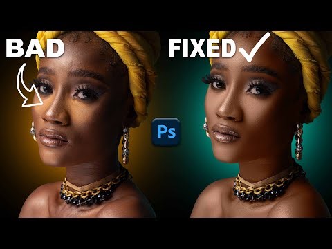 How to Fix Bad Makeup In Photoshop