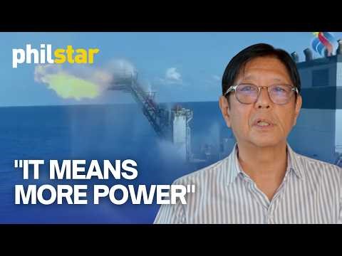 Camago-3 matagumpay na na-drill at na-test sa Malampaya gas field — Marcos