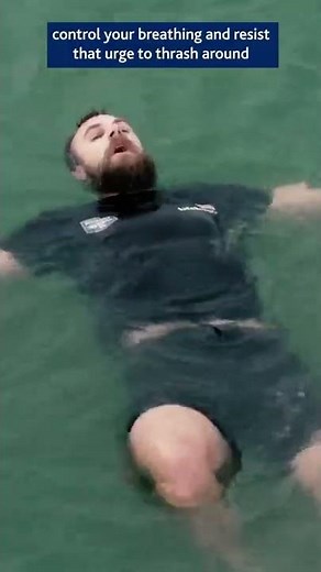 Float to Live water survival technique - live demo