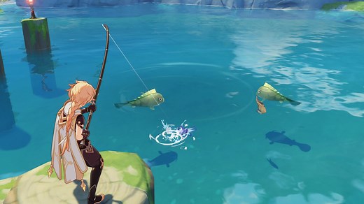 Genshin Impact: Alle Fische, Angelplätze und Köder - Fundorte