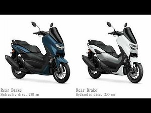 Yamaha Nmax 155 vs Yamaha Nmax 125 Test specification comparison