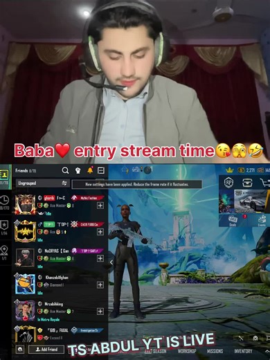 Baba Entry Live Stream with TS Abdul
