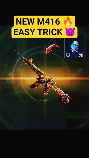1 Gem Short? 😱 New M416 Redeem Trick | BGMI