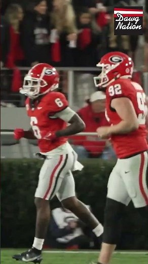PUNTER CAN TACKLE: #uga punter Brett Thorson shows #Tennessee how to hit #collegefootball