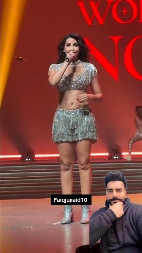 Nora fatehi ❤️ hosting at Elle Saab launch event 😍 #norafatehi #newsong