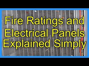 Fire Ratings and Electrical Panels Explained Simply