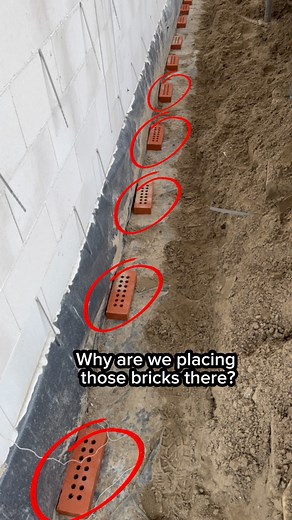 24K views · 282 reactions | Do you know why ? Weet jij waarom ? #bricklayer #masonry #bouwvakker #builder #insulation #construction #engineer P.s Before we start laying bricks we remove the bricks underneath the insulation. Voor het metselen verwijderen we de stenen onder de isolatie weer. | Dutchbricklayers | Facebook